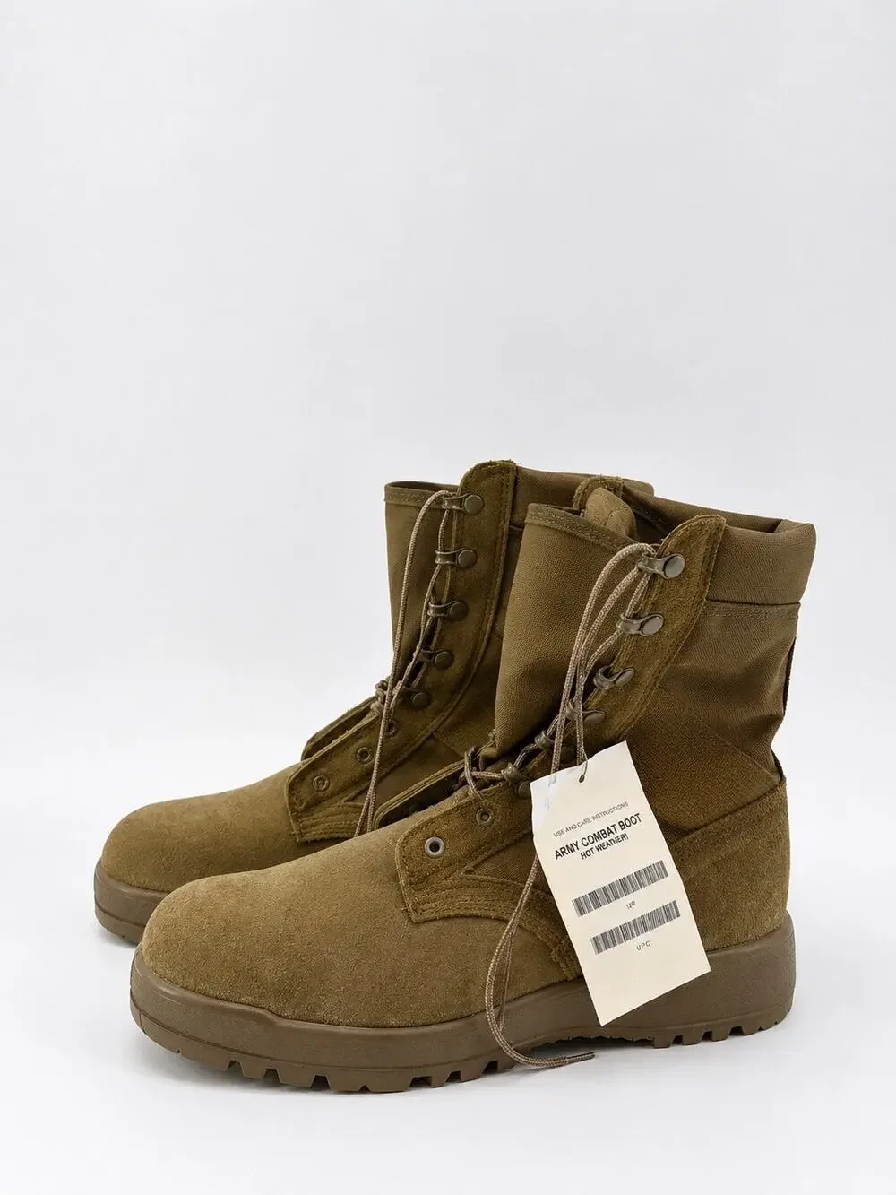 McRae Footwear Combat Mens Size 12 Coyote Brown Tan Desert